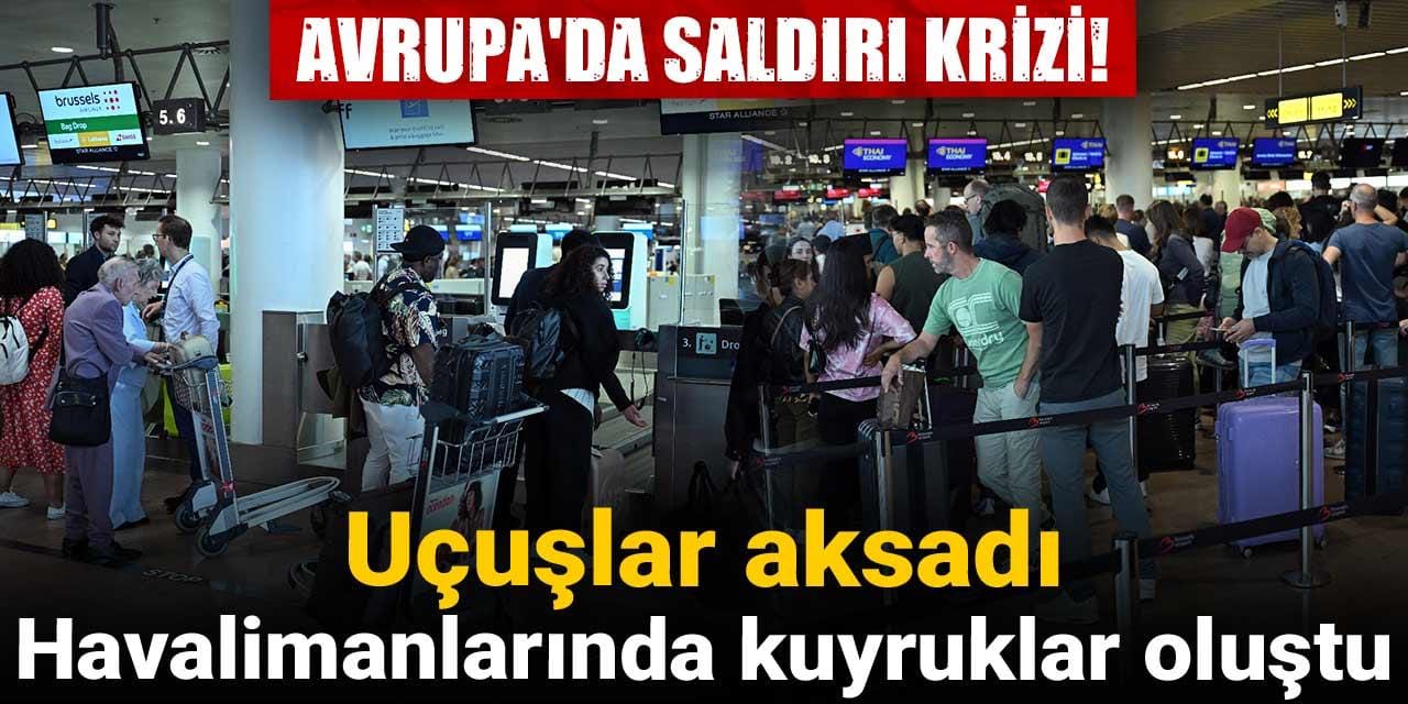 avrupada havalimanlarinda siber saldiri krizi ucuslar aksiyor uzun kuyruklar olustu dihxbdFg