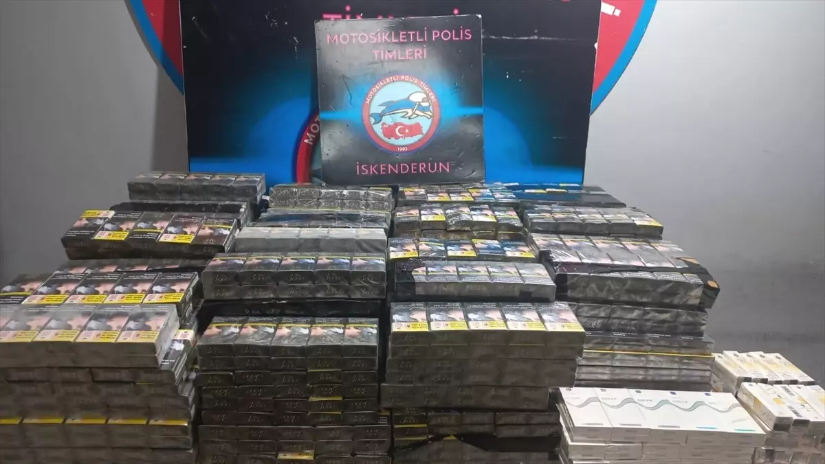 iskenderunda kacak sigara operasyonu fbF4TGvy