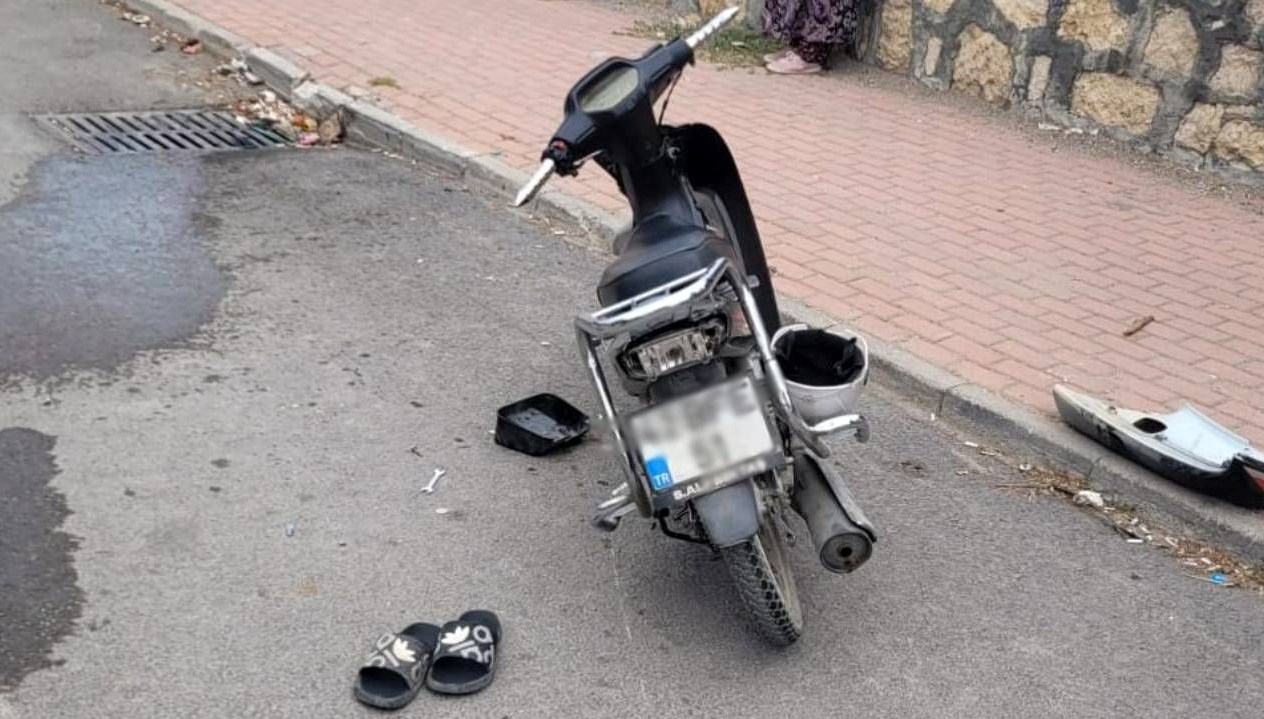 konyada motosiklet kazasi 1 cocuk agir yarali izTb7arr