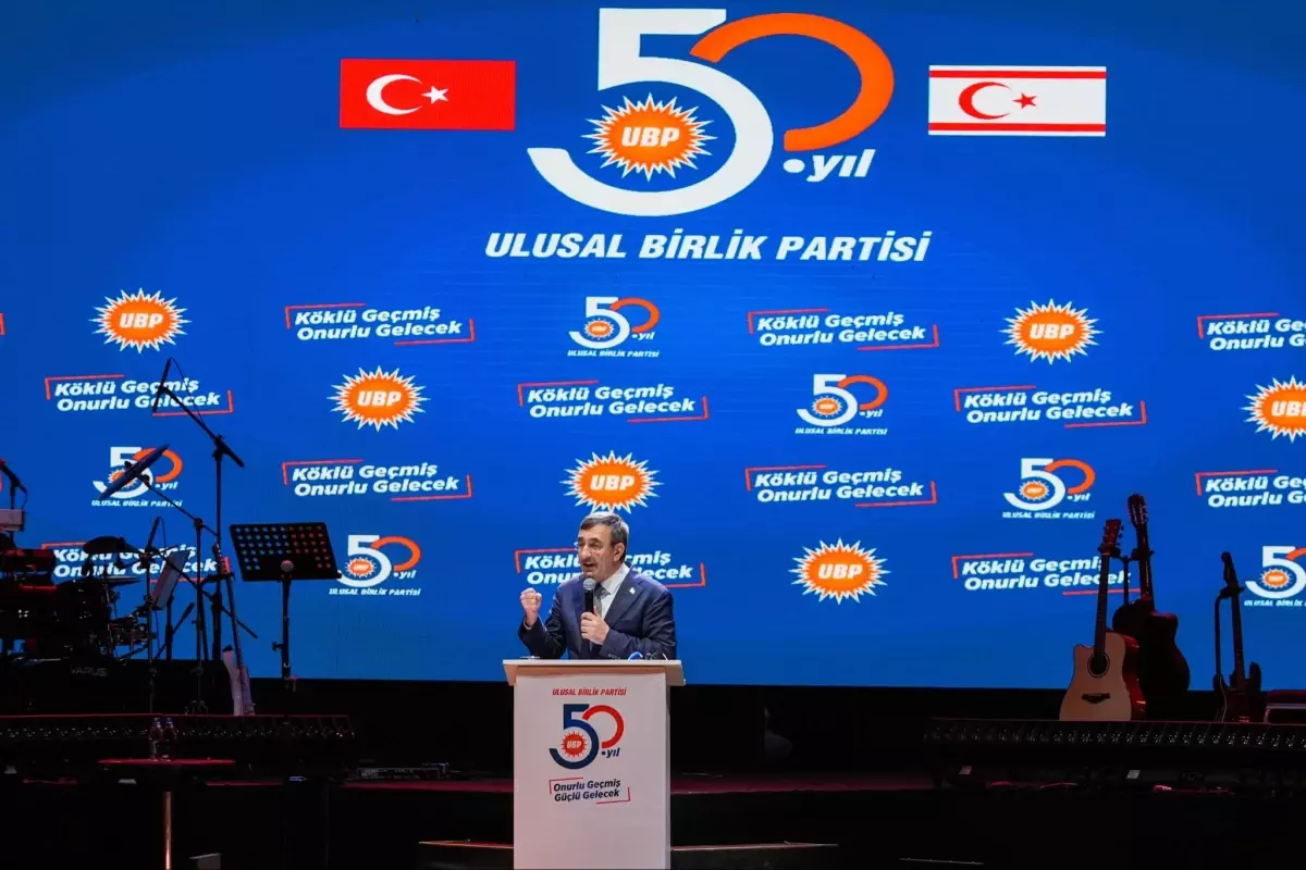 cumhurbaskani yardimcisi yilmaz ubpnin 50 kurulus yil donumunde konustu NNSr5B5s.jpg